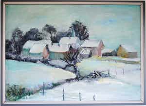 Els Knops-Boesten - Winterlandschap verkocht voor € 99!