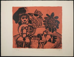 Corneille - Litho, Rose tropique kopen? Bied vanaf 200!