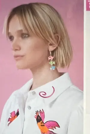 Corneille - Set van 2 kunstenaarsjuwelen : bloemen en vogels kopen? Bied vanaf 85!