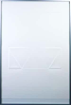 Harry van Kuyk - Reliëfdruk, Zonder titel - Ingelijst verkocht voor € 1!