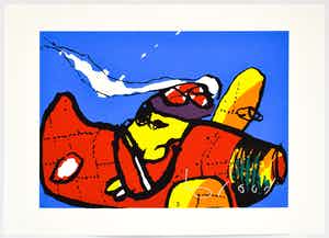 Herman Brood - Red Baron verkocht voor € 250!