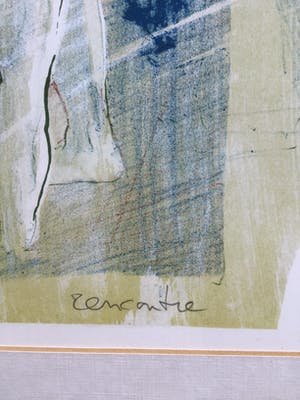 Hans Vanhorck - 2 zeefdrukken, Rencontre en Seduction, hand gesigneerd en ingelijst kopen? Bied vanaf 1!