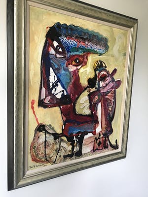 Jan te Wierik - Moeder met kind / fabeldieren kopen? Bied vanaf 3250!