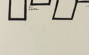 Carel Visser - Drie houtsnedes op zeer dun Japans papier in originele map (1959) kopen? Bied vanaf 1!
