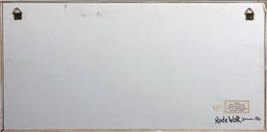 Paul Overhaus - Acryl op board, Roze Wolk - Ingelijst kopen? Bied vanaf 70!