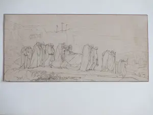 Antoon Derkinderen - De afname van Christus van het kruis - Inkttekening kaufen? Bieten Sie von 75!