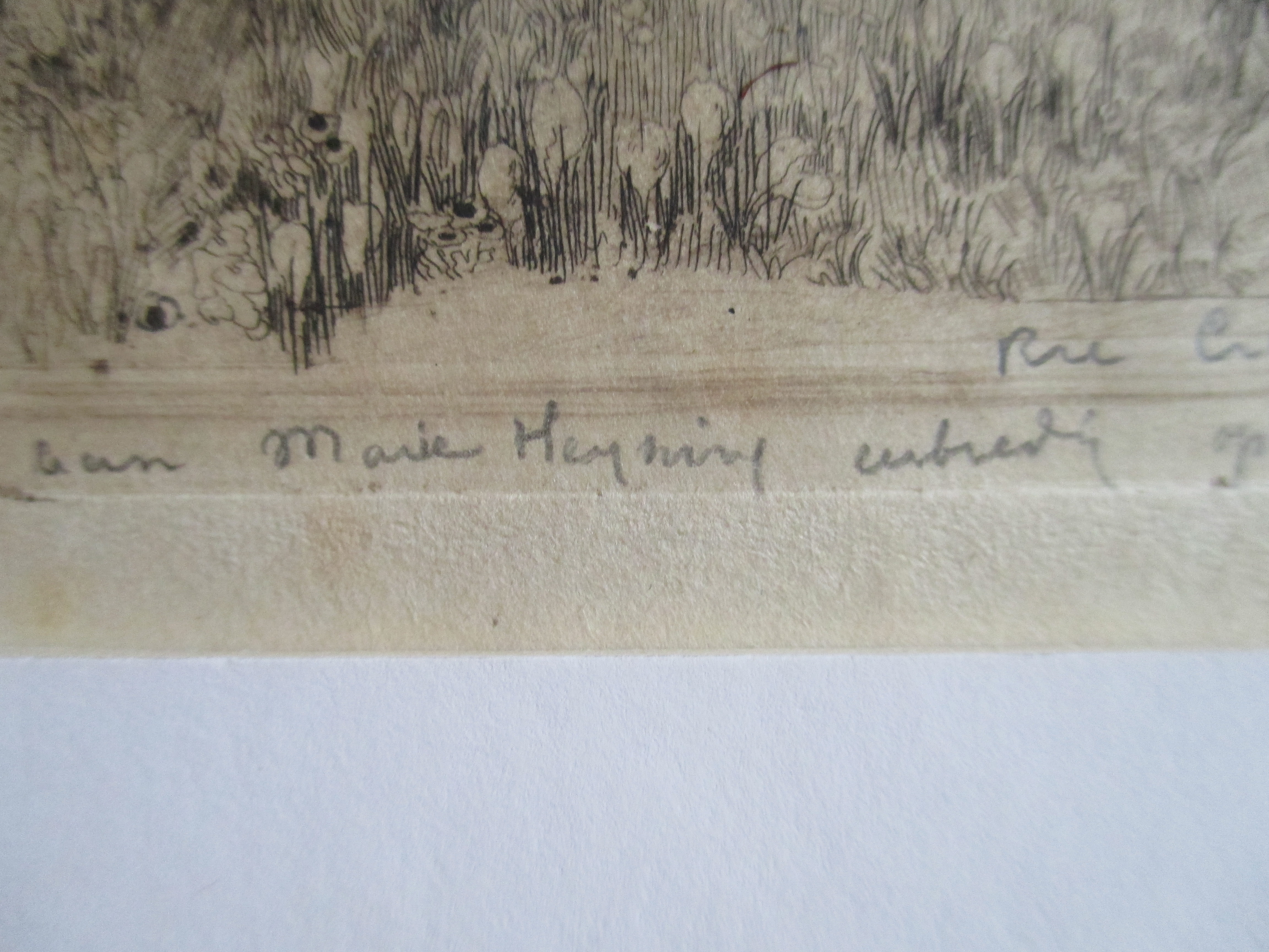 Rie Cramer - Ets"De Kus" kopen? Bied vanaf 35!