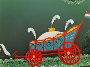 Willem Westbroek - (1918 - 1998) Landschap met koets kopen? Bied vanaf 50!