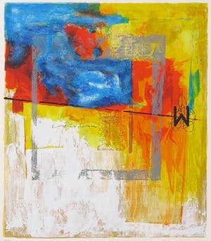 Piotr Konkel - Zeefdruk, The tree - Ingelijst kopen? Bied vanaf 10!