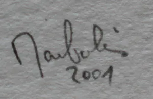 Jean Mauboules - Inkt en papierknipsel - 2001 kopen? Bied vanaf 100!