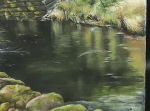 Rob Stoffer - Olieverf op doek, The Bridge of Rydal - Lake District - Ingelijst kaufen? Bieten Sie von 1!