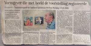 Nicolaas Wijnberg - Hommage aan Breitner (incl. aankoopnota Pulchri Studio) kopen? Bied vanaf 85!