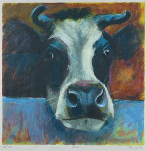 Theo Onnes - Zeefdruk, Anna - Ingelijst kopen? Bied vanaf 50!