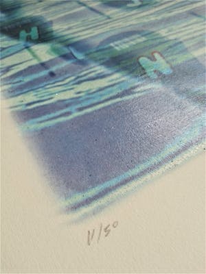 Lluis Barba - Lithographie en carborundum - "Isolated Identity" - Handgesigneerd - 2000 kopen? Bied vanaf 30!