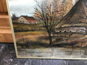 Niet of onleesbaar gesigneerd - Brabants gehucht. kopen? Bied vanaf 1!