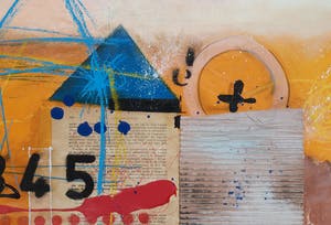 Theo Koster - Liggend rood nr. 345 kopen? Bied vanaf 30!