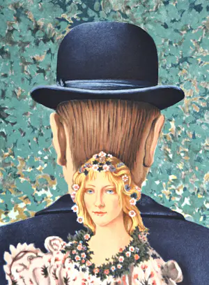 Rene Magritte - (naar), Le bouquet tout fait, Lithografie, 77,5x57,5 cm kopen? Bied vanaf 550!