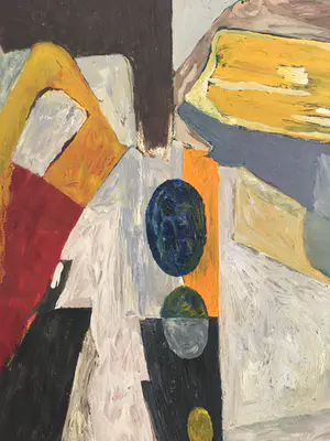 Niklas Anderberg - olieverf op doek ‘zonder titel’ - 1995 kopen? Bied vanaf 375!