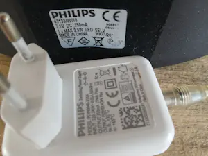 Philips - Iconische design tafellamp "Berio" in aluminium met zwarte coating kopen? Bied vanaf 100!