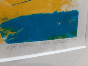 Gerard van Iersel - Zeefdruk: 'Abstract' kopen? Bied vanaf 15!