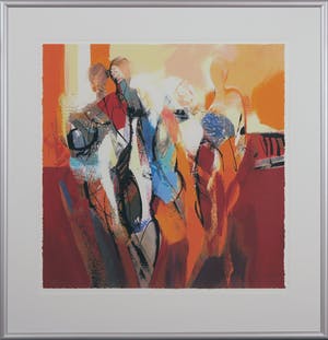 Peter Meijer - Zeefdruk, Afscheid - Ingelijst (Groot) kopen? Bied vanaf 50!