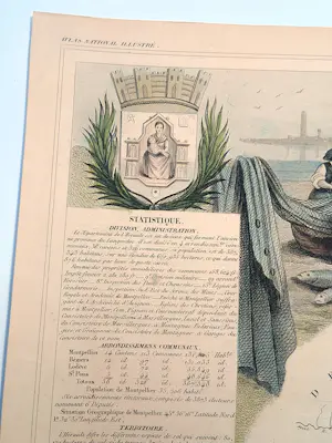Victor Jules Levasseur - Illustrierter Nationalatlas (Südregion 21) – ca. 1845–1856 kaufen? Bieten Sie von 200!