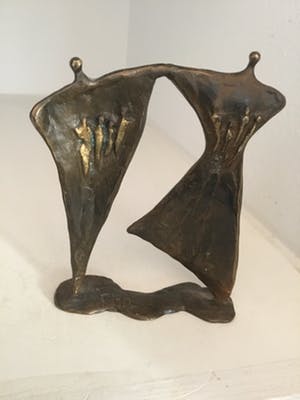 Corry Ammerlaan - Sculptuur “ Samen “ kopen? Bied vanaf 20!