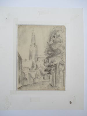 Niet of onleesbaar gesigneerd - Aquarel Wijk bij Duurstede kopen? Bied vanaf 10!