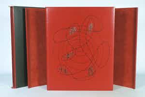 Karel Appel - & Emmanuel Looten, Bijzondere uitgave met zes gesigneerde litho's, Rhapsodie de ma nuit verkocht voor € 5000!