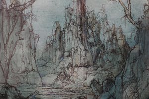 Dirkje Kuik - Rotslandschap kopen? Bied vanaf 125!