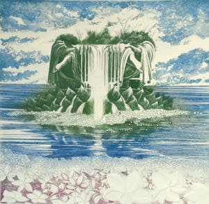 Joop van Rijsbergen - Offergave, 1/20, 1986 - Gravure met blinddruk op papier kopen? Bied vanaf 20!