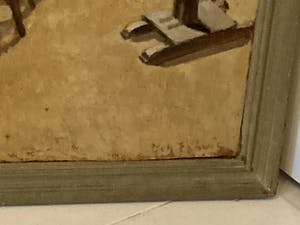 Johan Eshuis - (1904-1971) Interieur eigen zolder kopen? Bied vanaf 50!