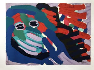 Karel Appel - Another Blue Head Again kopen? Bied vanaf 520!