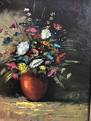 Rick Theunissen - Pot met bloemen. kopen? Bied vanaf 1!