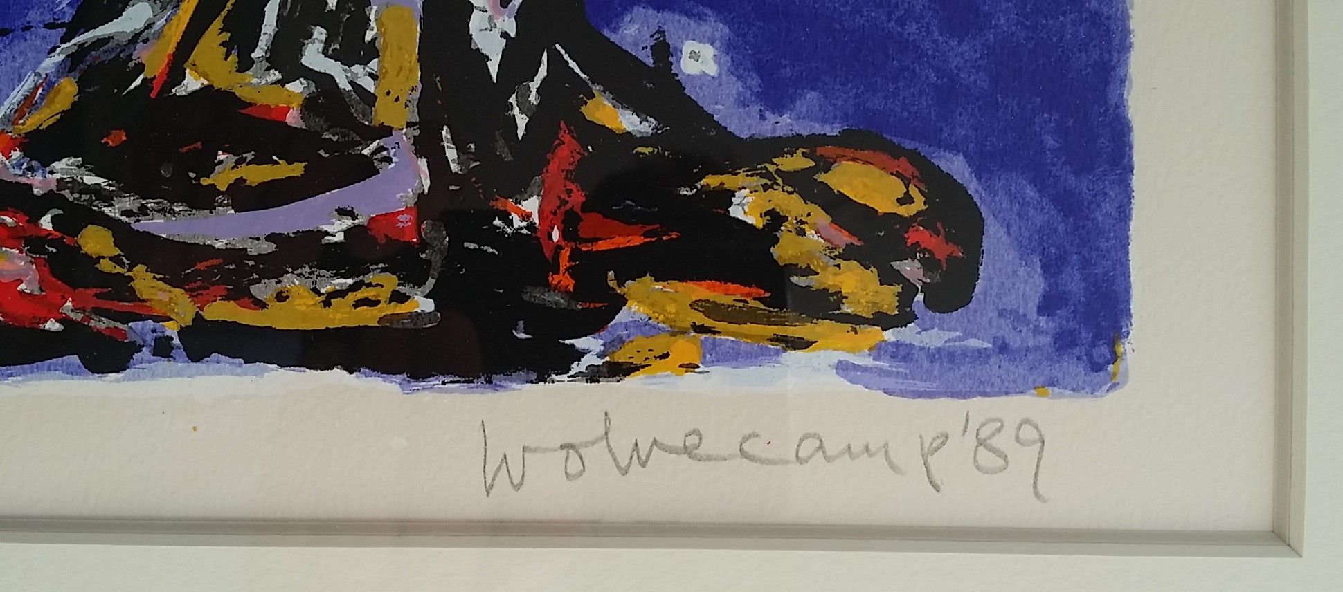 Theo Wolvecamp - Litho op papier 1989 kopen? Bied vanaf 350!