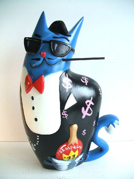 Selwyn Senatori - Sculptuur van Kunsthars DEAN Handgesigneerd!!! kopen? Bied vanaf 125!