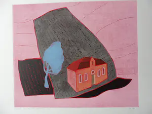 Henriette Boerendans - Houtsnede, titel, 28 Mei. kopen? Bied vanaf 40!