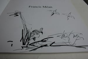 Francis Mean - Kunstkatalog mit Originalzeichnung kopen? Bied vanaf 30!