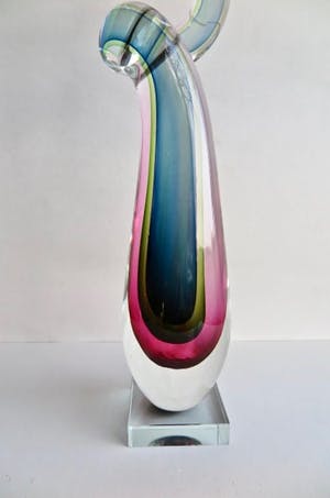 Vetro Design - Stairway to heaven - Glaskunst - Handgeblazen unicum - Groot kopen? Bied vanaf 1!