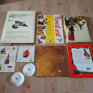 Rien Poortvliet - Zestal boeken + aardewerk en tekeningen, oudste item 1975 kopen? Bied vanaf 1!