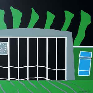 Hans Landsaat - Milena, zeefdruk verkocht voor € 35!