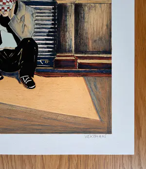 Bruno Vekemans - "Clochard" - gesigneerde lithografie - nieuwstaat kaufen? Bieten Sie von 215!