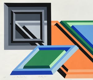 Michael Challenger - OK My Side Too - Zeefdruk - Gesigneerd - Artist Proof kopen? Bied vanaf 55!