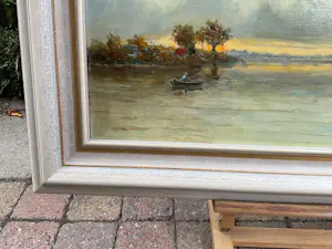 Jan Albers - Hollands polderlandschap kopen? Bied vanaf 75!