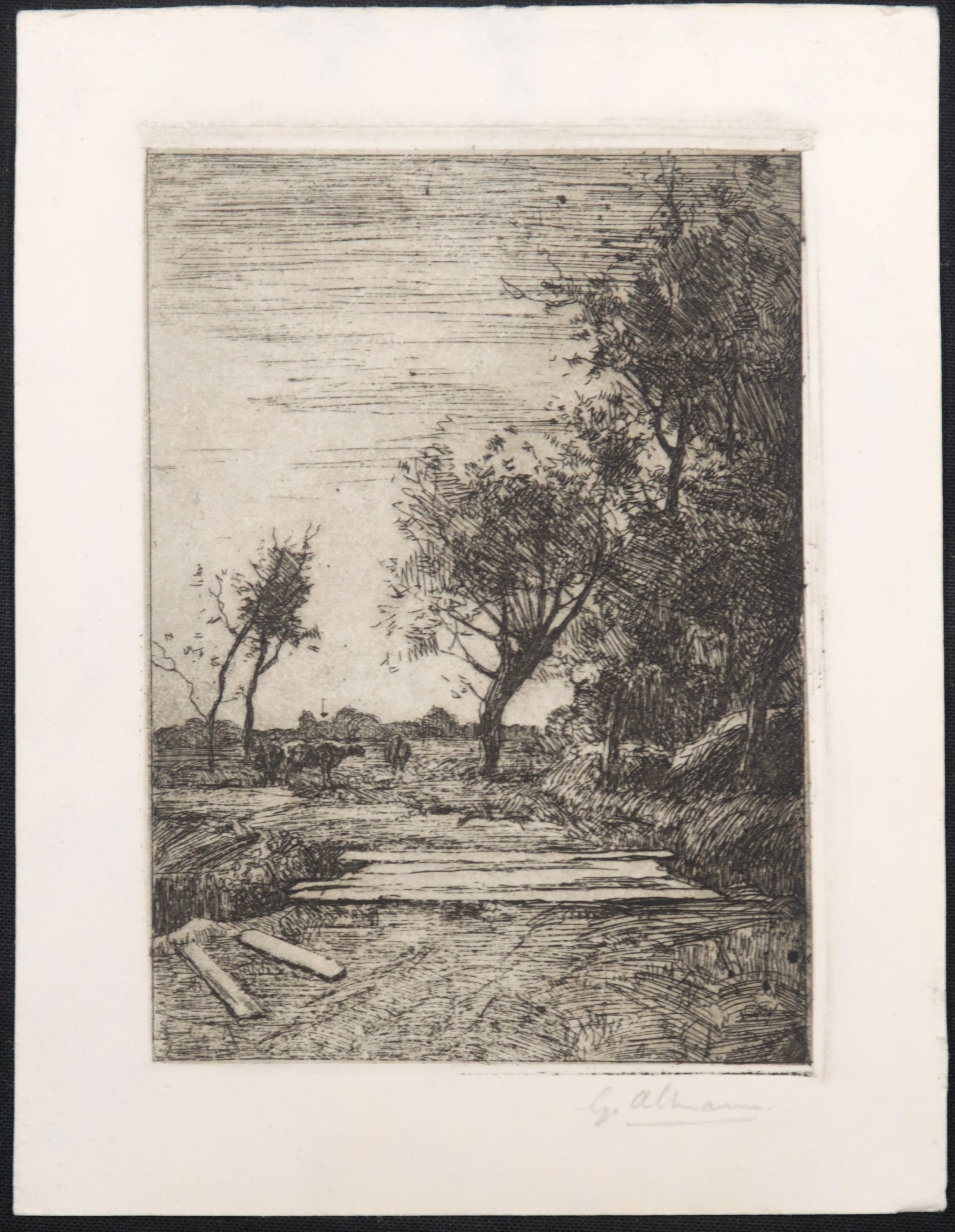 Gerard Altmann (I) - Ets, Plattelands gezicht kopen? Bied vanaf 1!