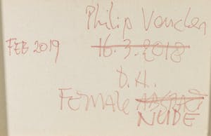 Philip Vencken - Olieverf op doek, Female Nude kopen? Bied vanaf 50!