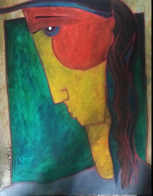 Theo Mackaay - Abstract figuur kopen? Bied vanaf 225!