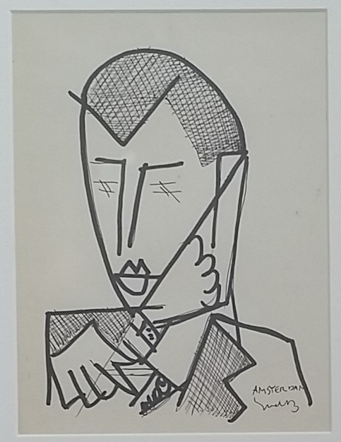 Siep van den Berg - Man met horloge kopen? Bied vanaf 75!