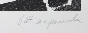 A.R. Penck - Houtsnede, Onleesbaar (Groot) kopen? Bied vanaf 500!