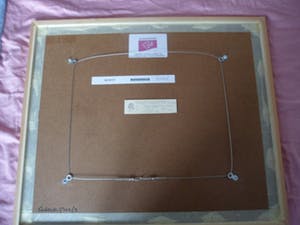 Gerard van Kerkhof - Ingekleurde ets. Titel, "Werk in uitvoering nabij Parijs". kopen? Bied vanaf 20!